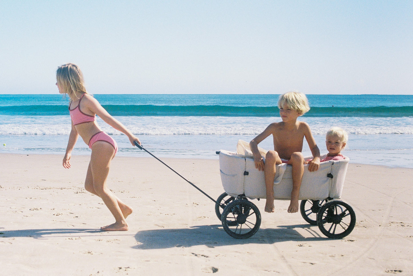 Dunes Beach Cart by Sunday Supply Co. Folding Beach Wagon