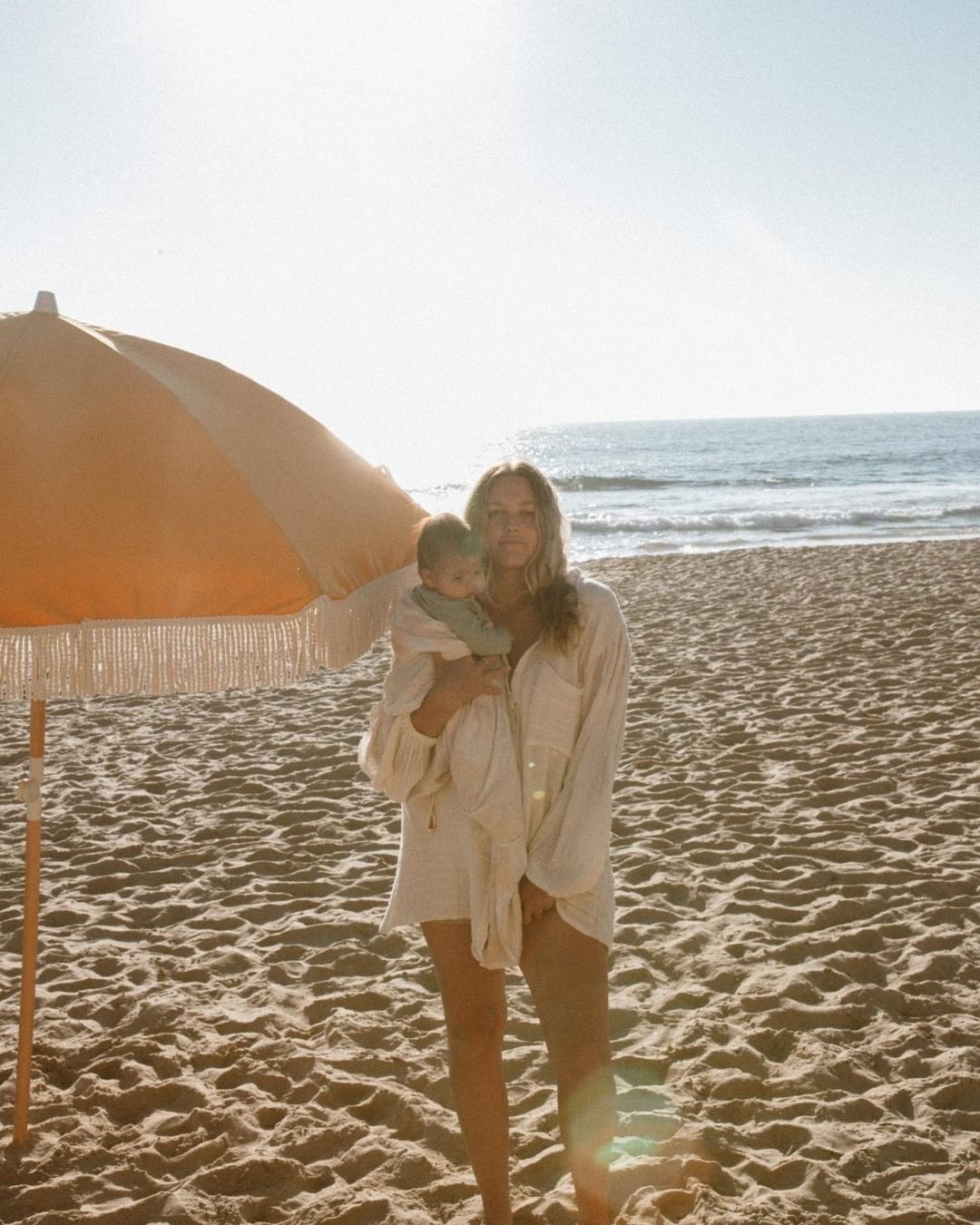 Golden Beach Umbrella