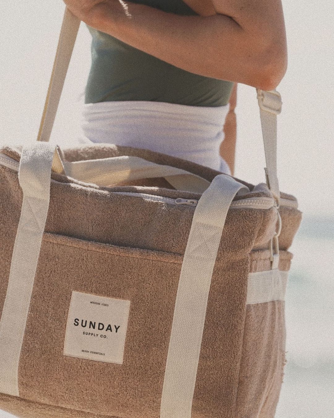 Husk Towelling Cooler Bag