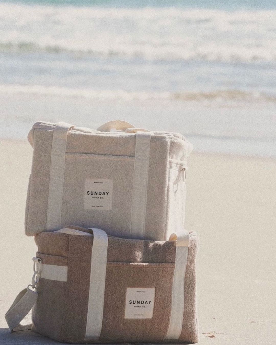 Dunes Towelling Cooler Bag