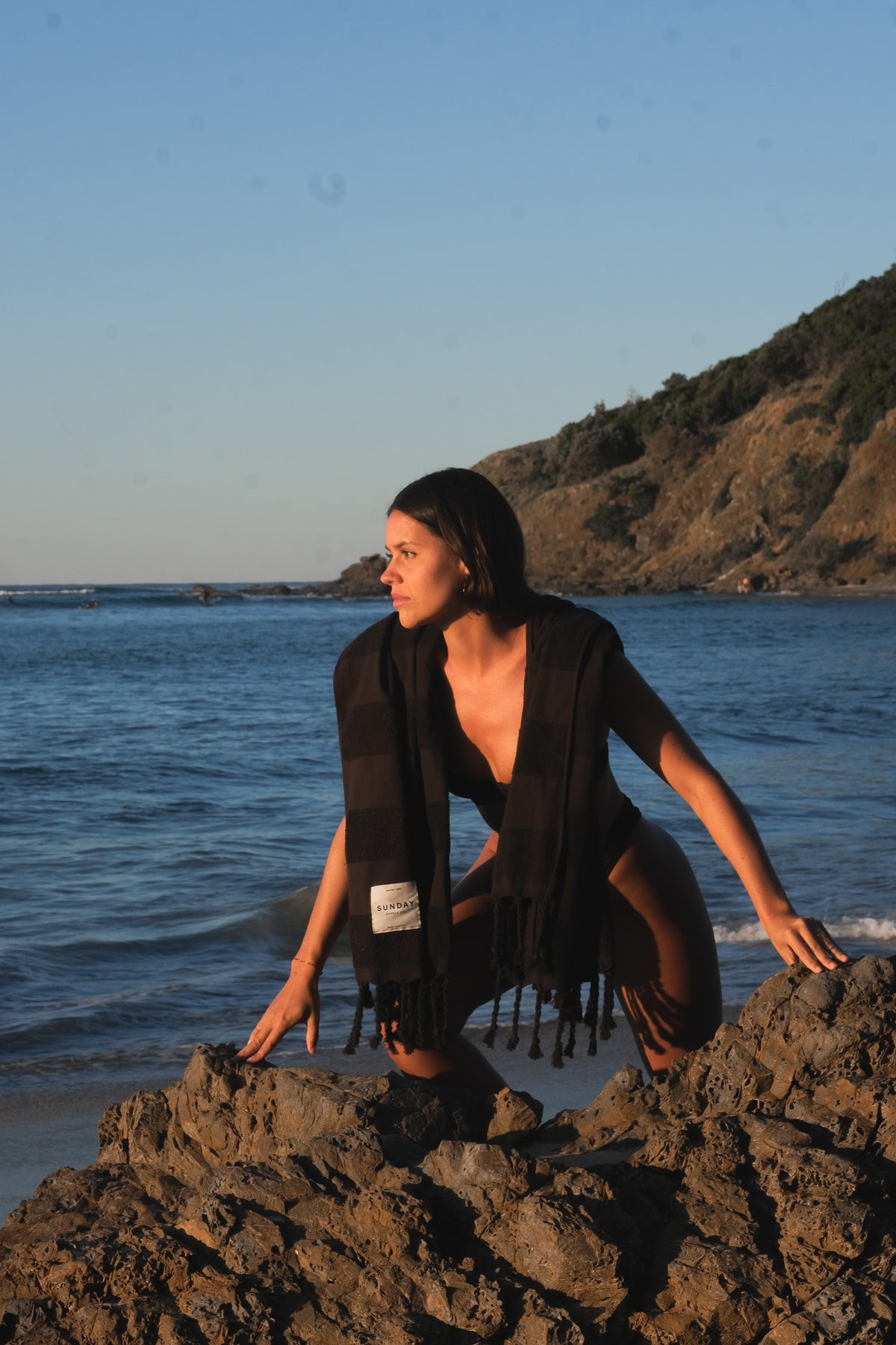 Black Rock Beach Towel
