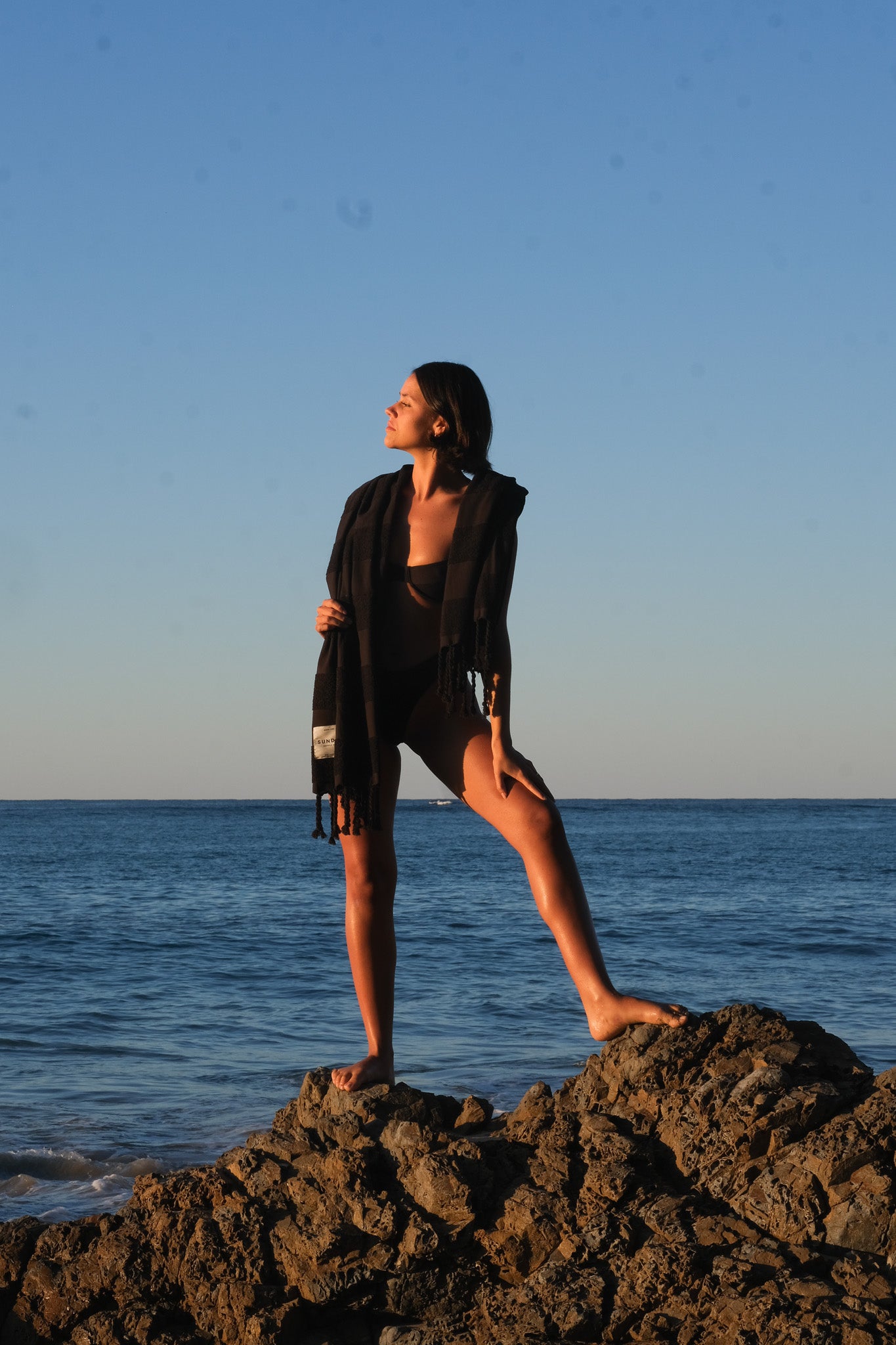 Black Rock Beach Towel Set of 6