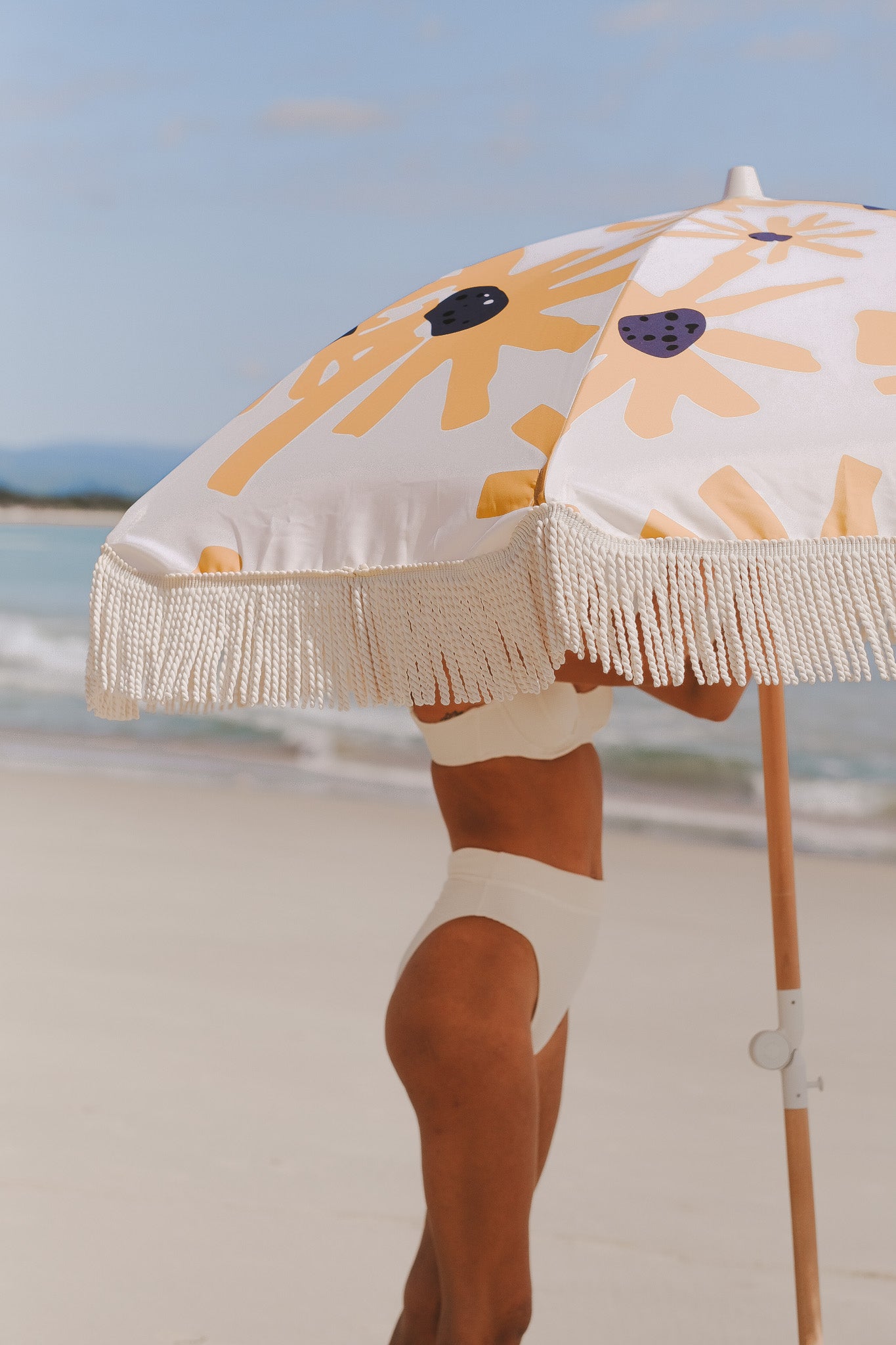 Summer Field Beach Umbrella