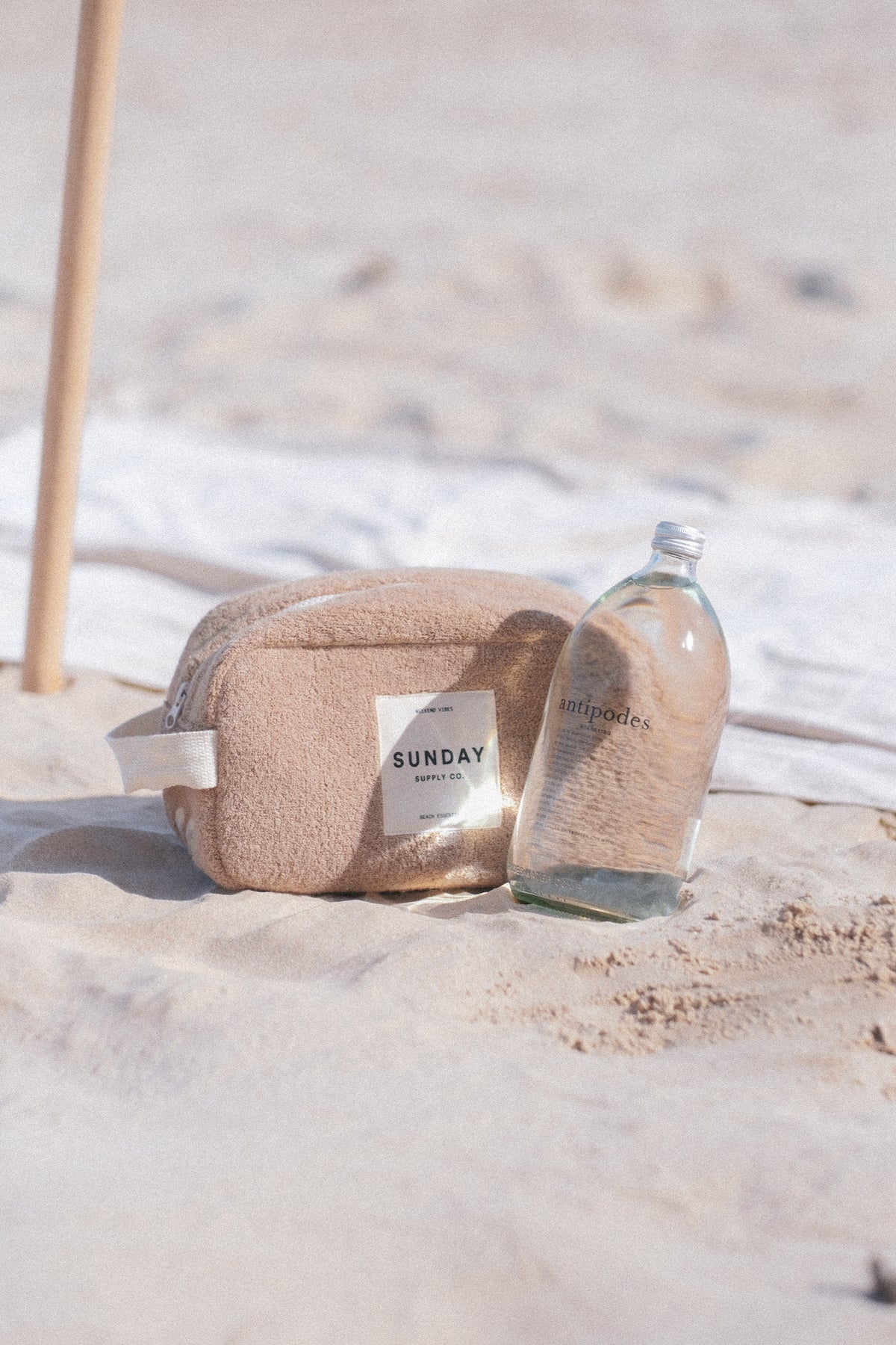 Husk Towelling Accessories Pouch