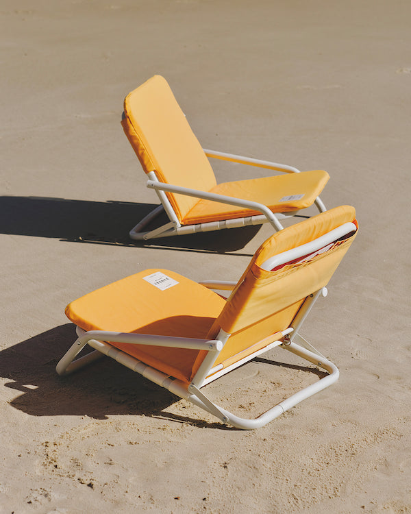 Golden Beach Chair Set