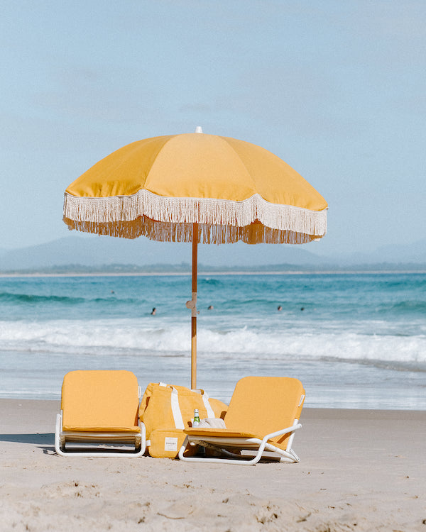 Golden Beach Chair Set