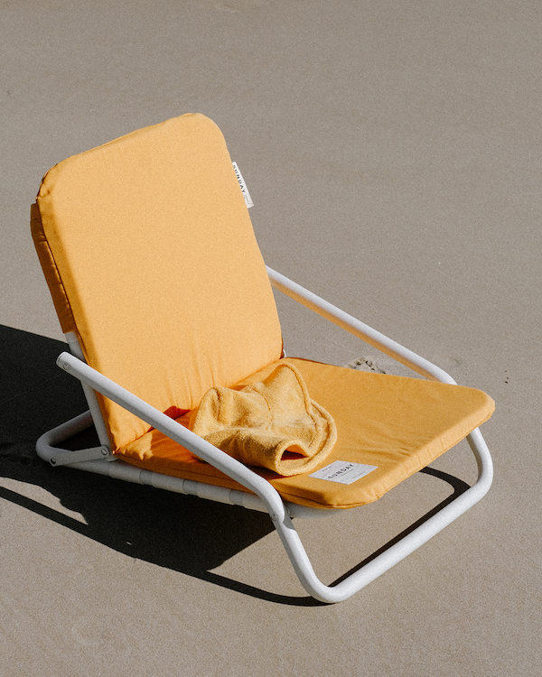 Golden Beach Chair Set