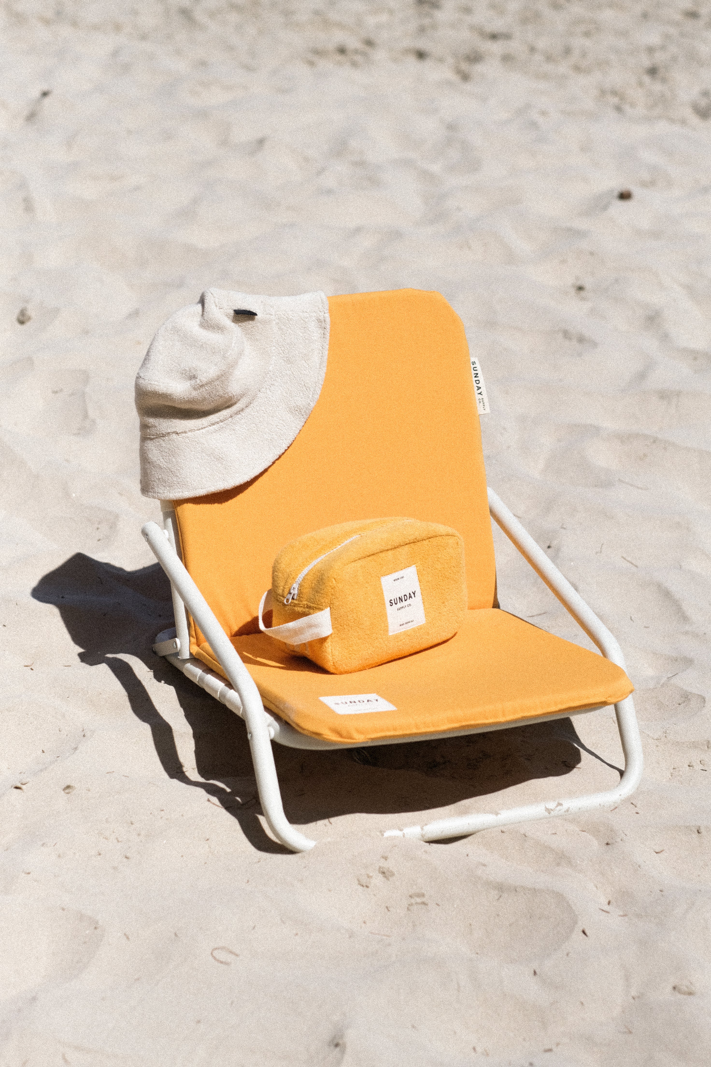 Golden Beach Chair Set