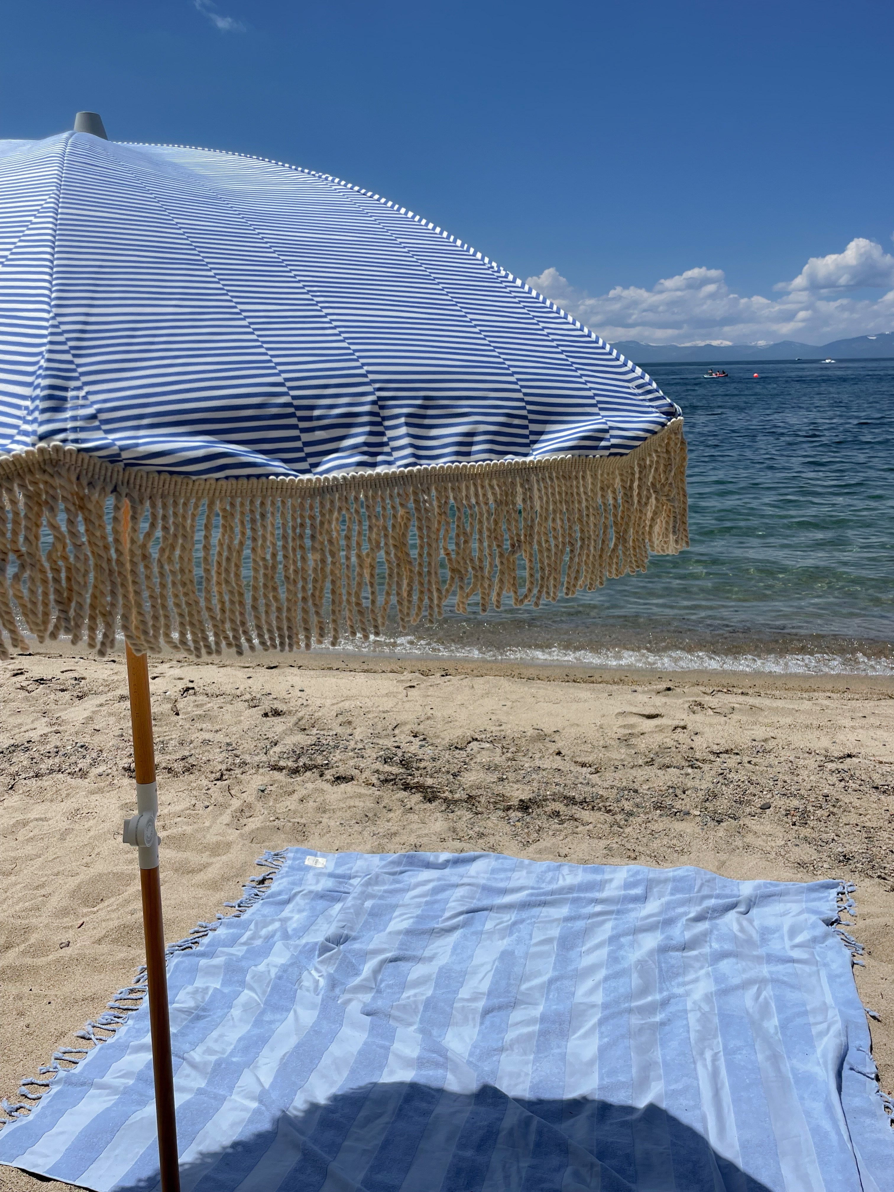 Pacific Stripe Beach Umbrella