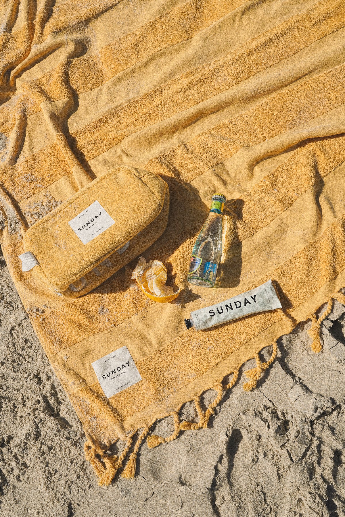 Golden Towelling Accessories Pouch