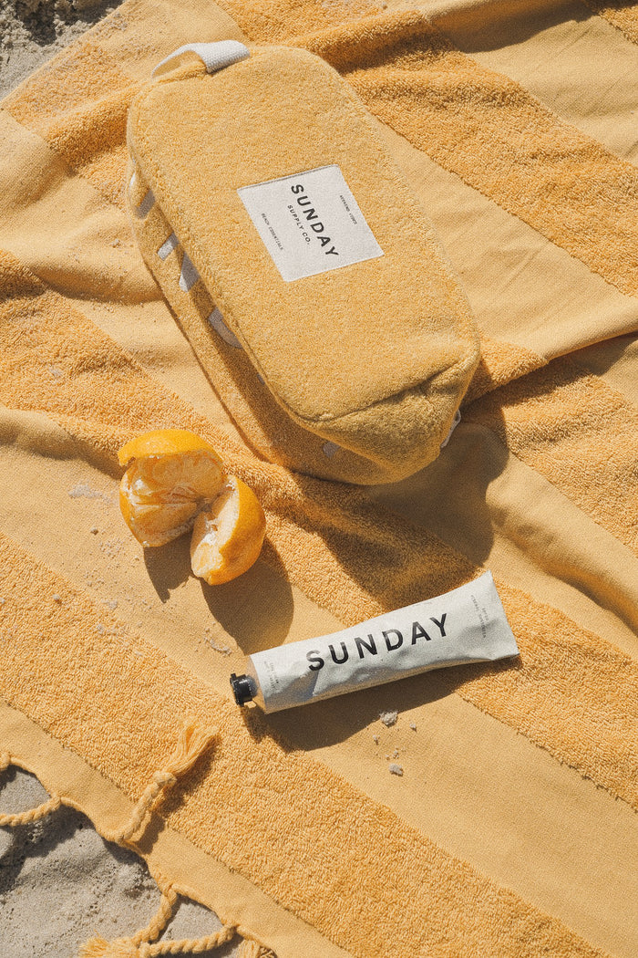 Golden Towelling Accessories Pouch