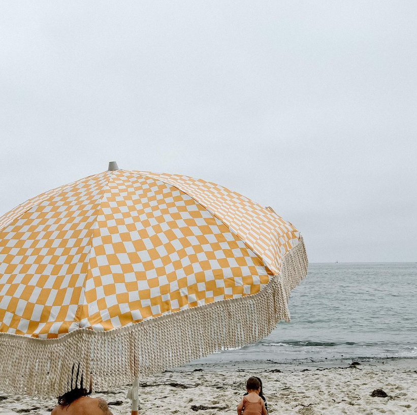Golden Oasis Beach Umbrella