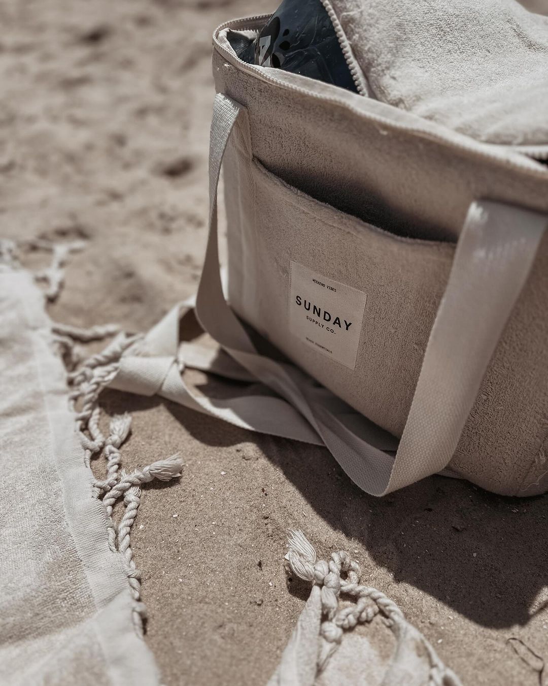 Dunes Towelling Cooler Bag