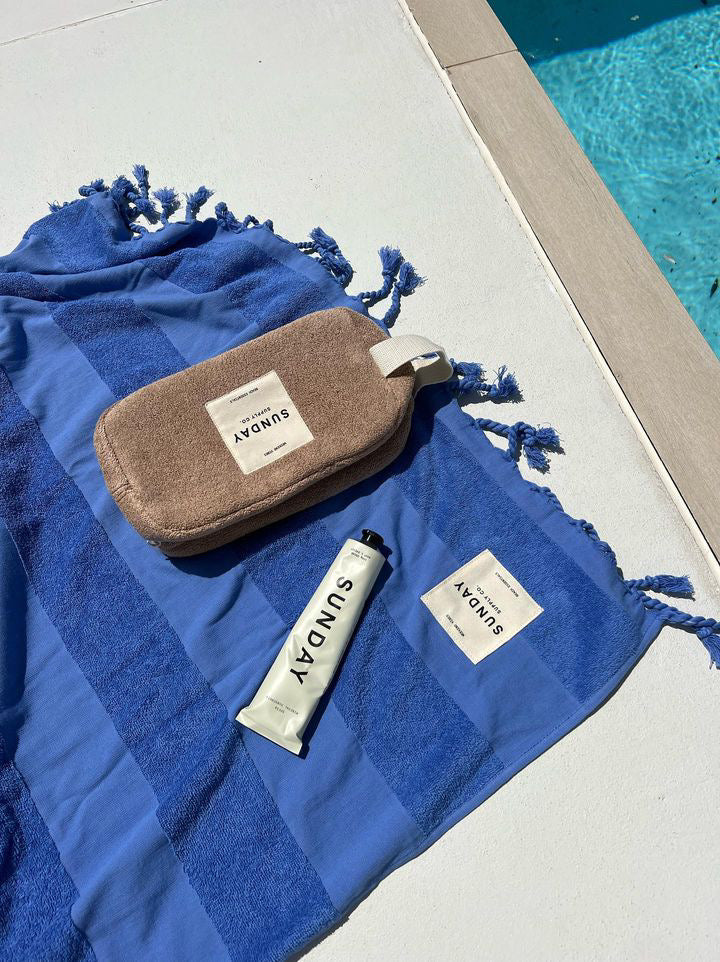 Husk Towelling Accessories Pouch