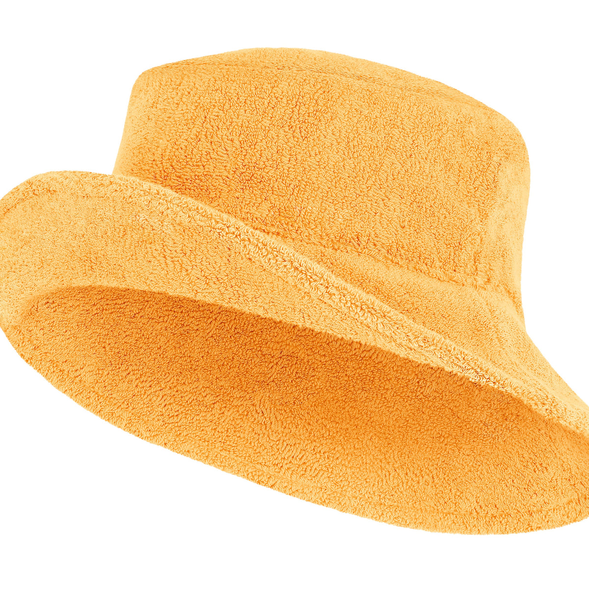 Golden Towelling Beach Hat