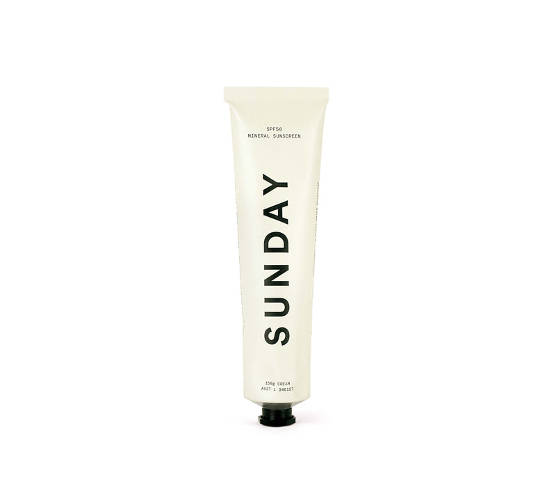 Natural Mineral Sunscreen SPF50 Aluminium Tube Front