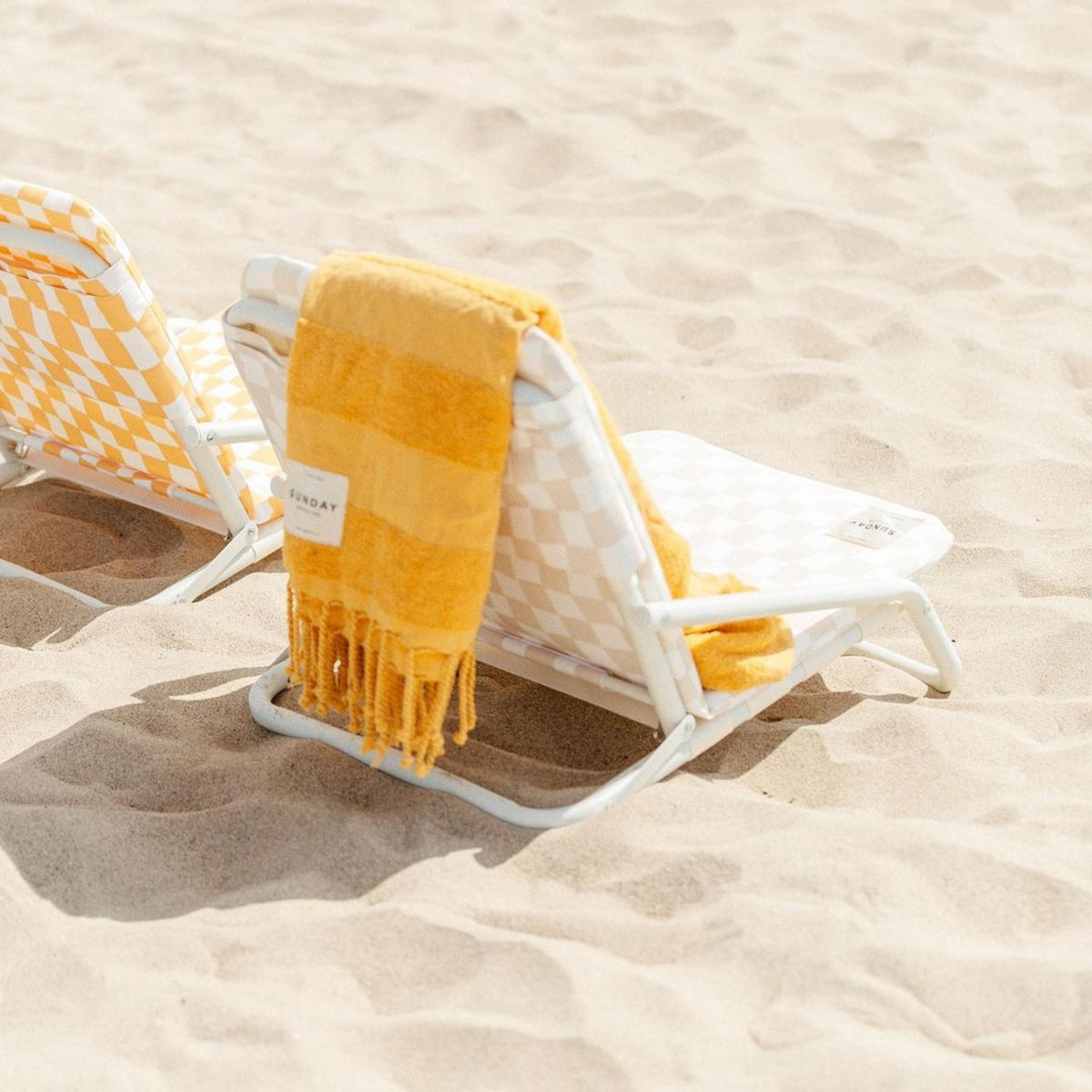 Golden Beach Towel Set of 2