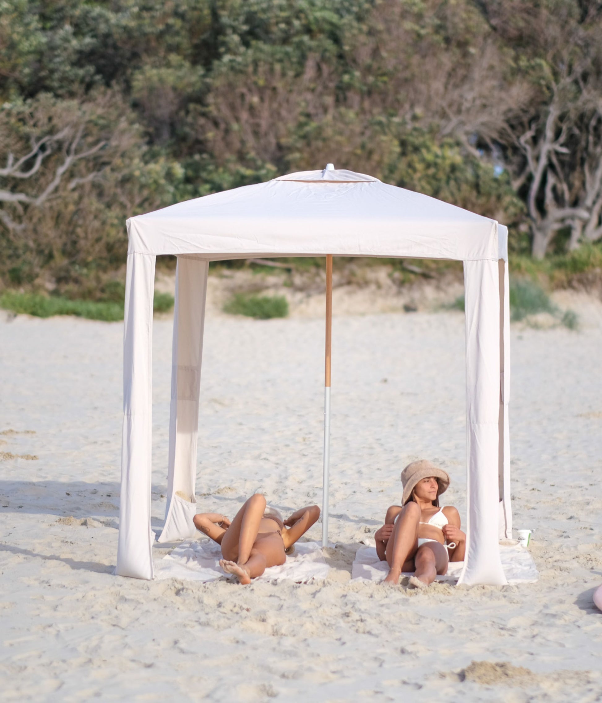 beach cabana tent Dunes Beach Cabana