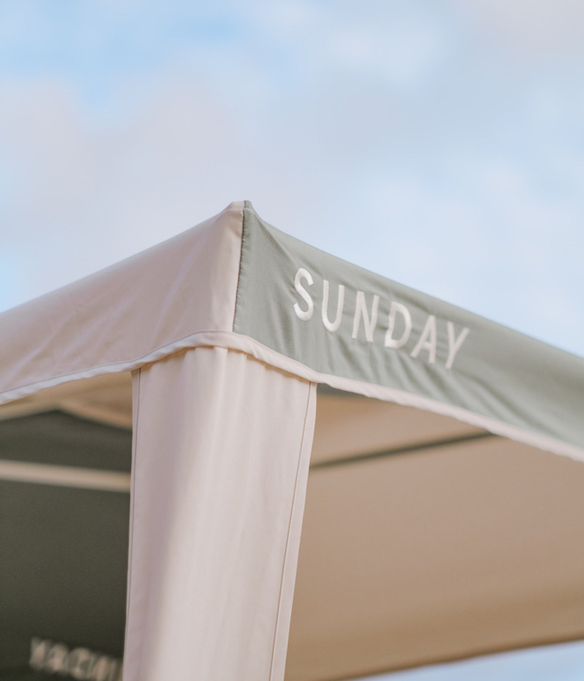 sunday tents Tallow Splice Beach Cabana