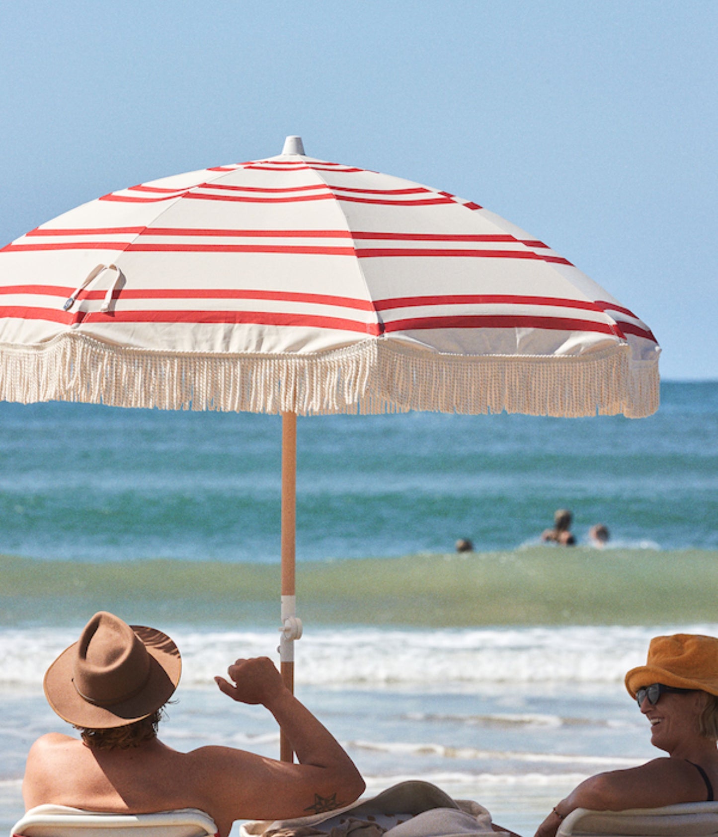 Rio Stripe Beach Umbrella