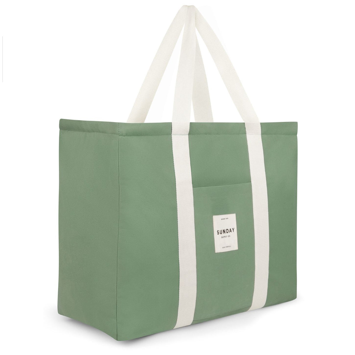 Tallow Canvas Beach Bag