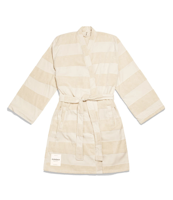 Dunes Towelling Beach Robe: 100% Lightweight Cotton, Quick Drying ...