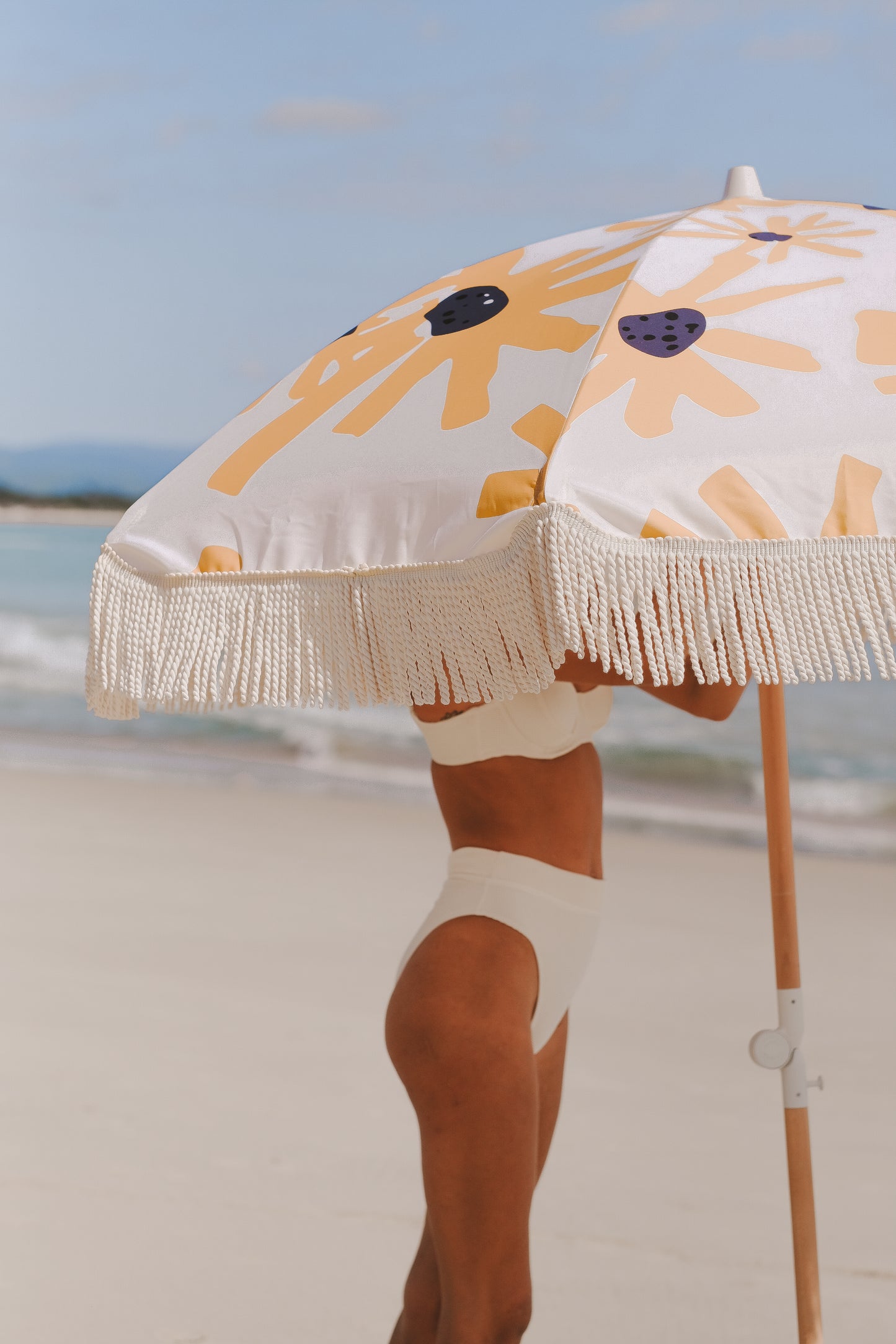 Summer Field Beach Umbrella & Beach Chair Set