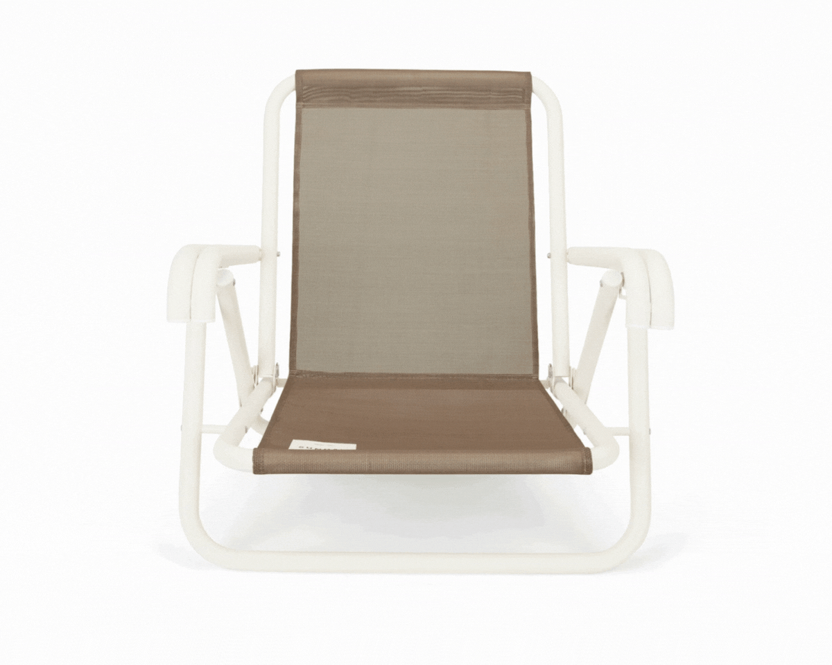 Husk Mesh Reclining Beach Chair