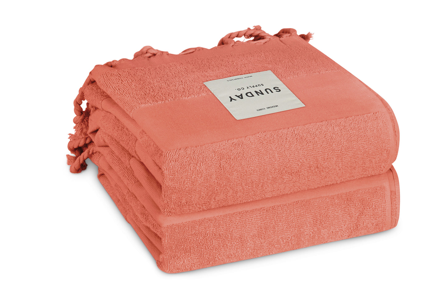 Terracotta Beach Towel Set of 2