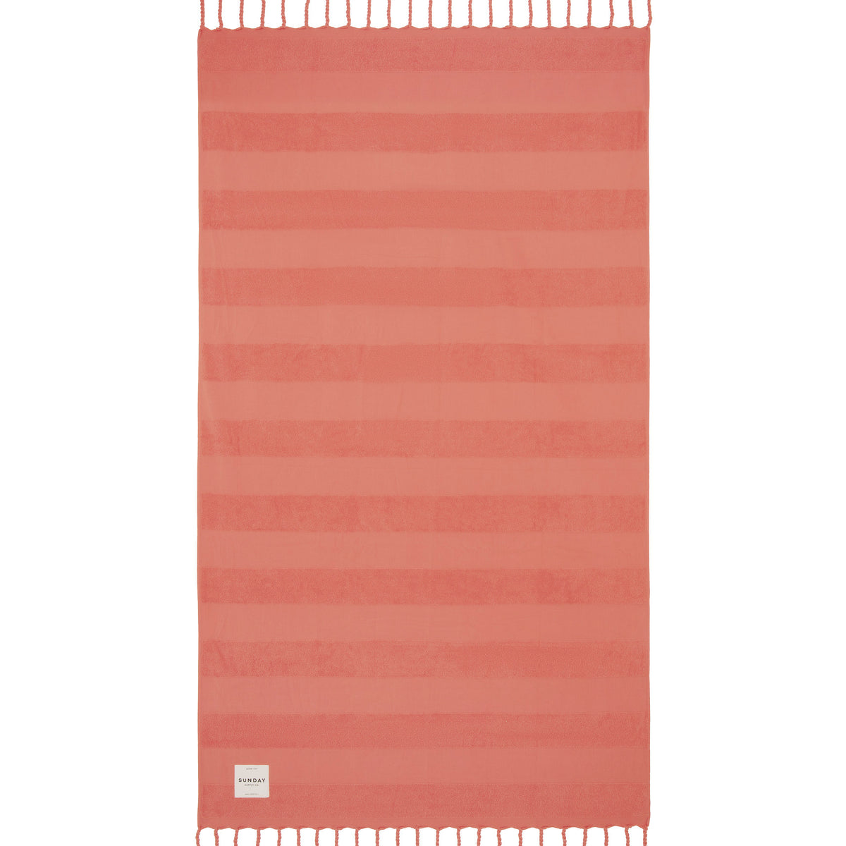 Terracotta Beach Towel Set of 4