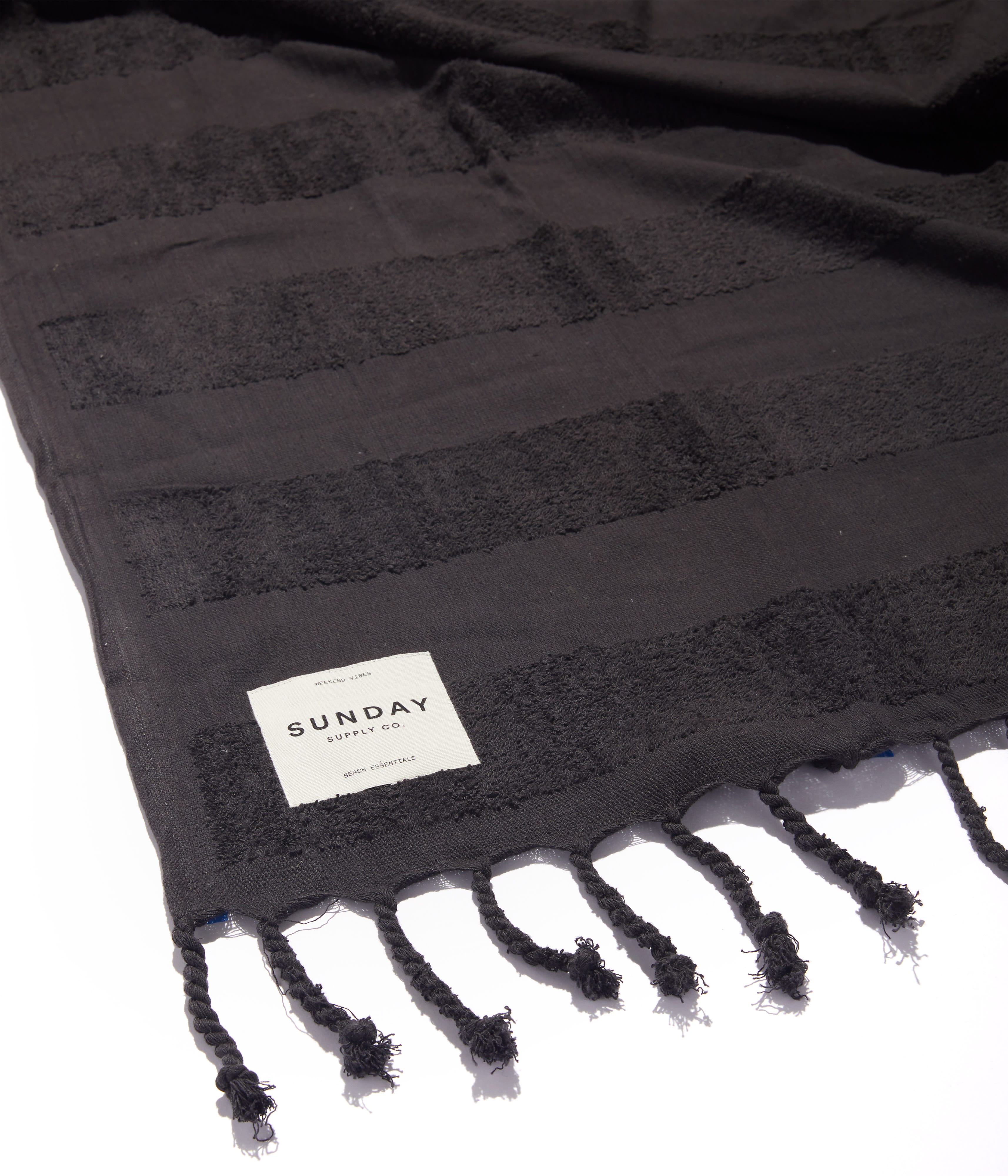 Black turkish towel sale