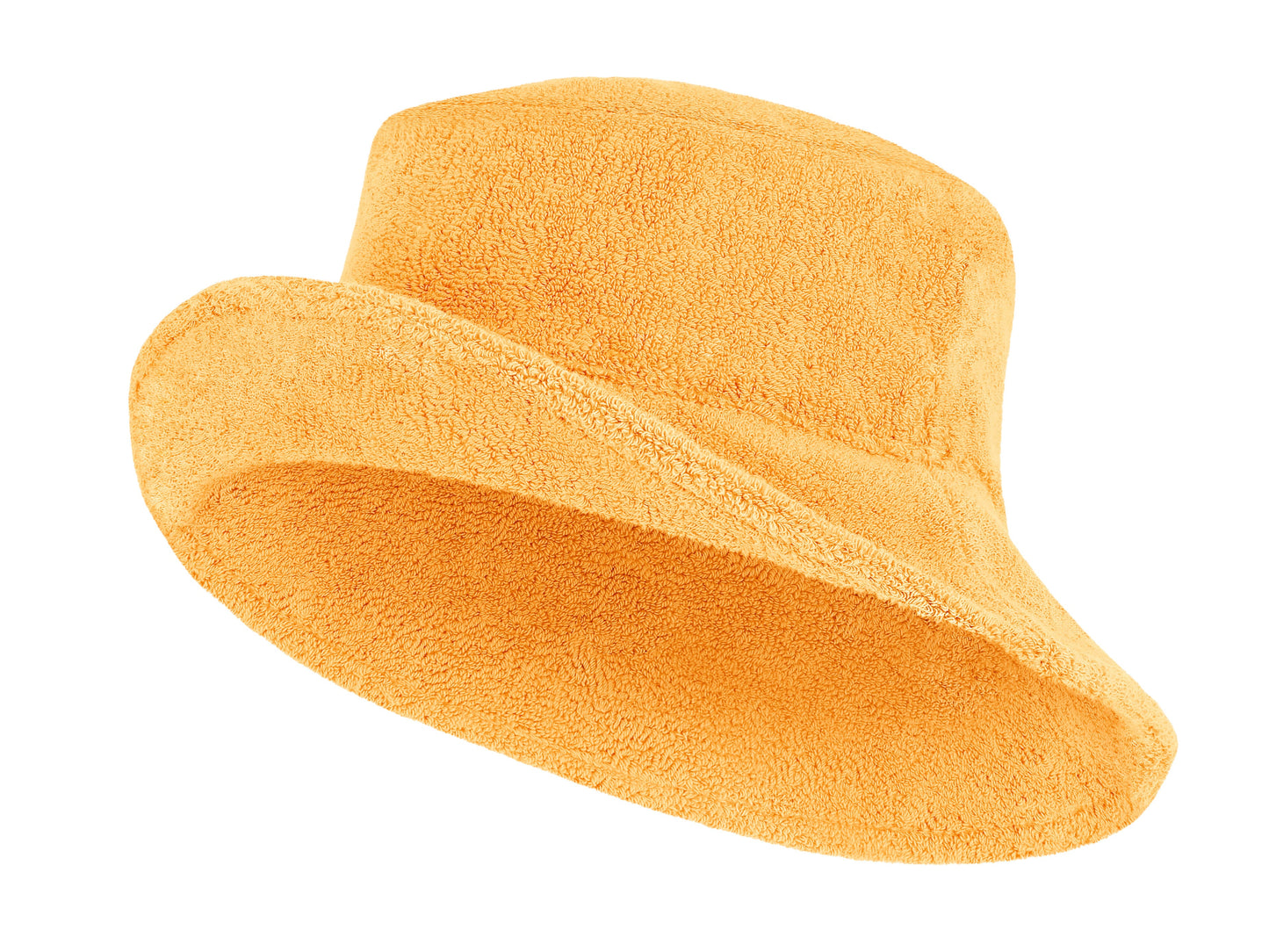 Golden Towelling Beach Hat