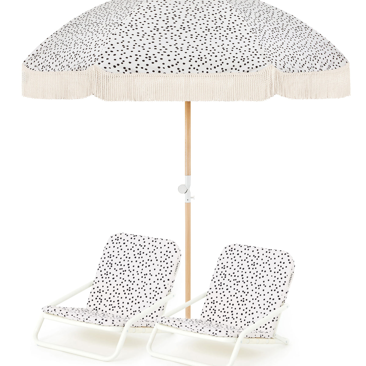 Salt Beach Umbrella & Beach Chair Set