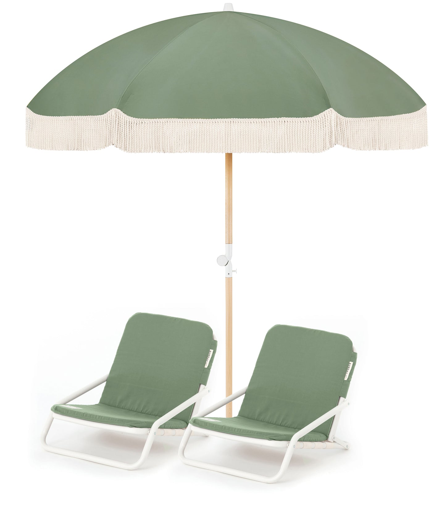 Tallow Beach Umbrella & Beach Chair Set